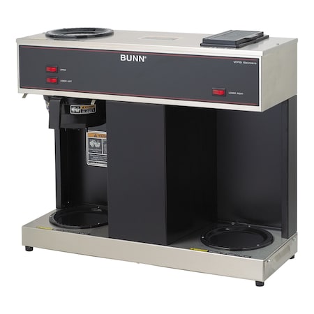 Bunn Black Drip 3.9 gal. Coffee Brewer, 3 Warmers, Black VPS